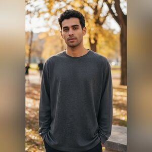 carhartt Men's Size Medium Original Fit Bold Logo Arm Work Shirt